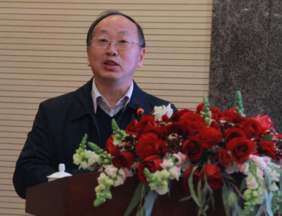 李后强作主题报告.JPG