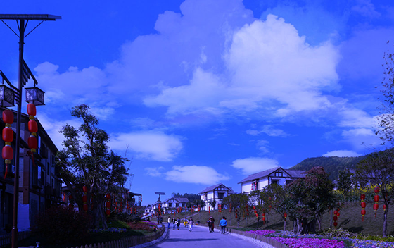 风景秀美的西充双龙桥绿道。.png