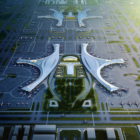 1.即将建成投用的成都天府国际机场航站楼.jpg