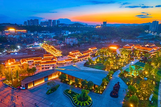 恩阳城市夜景  巴中市恩阳区发展和改革局供图 .jpg
