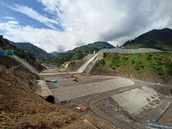 建设中的国家电投集团四川兴鼎电力有限责任公司剑科水电站  陈文岚 摄.jpg