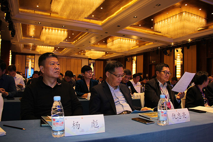 8.学会副会长兼秘书长、《当代县域经济》杂志社长杨彪出席论坛.jpg