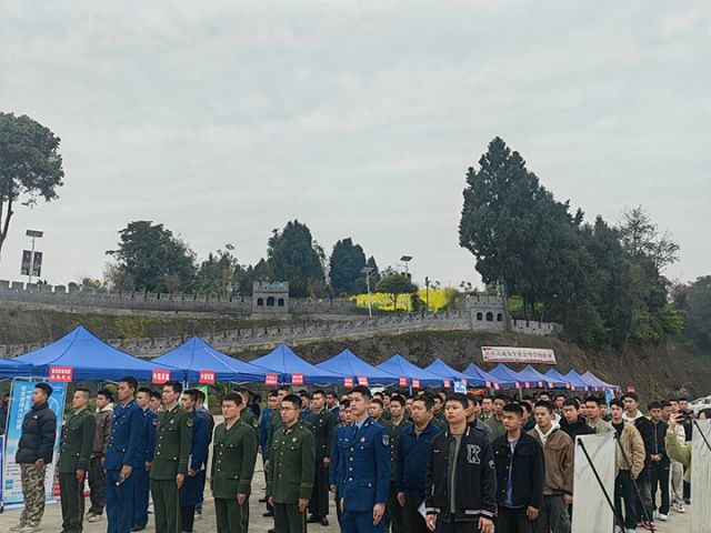 图2  退役军人、军属专场招聘会。安岳县就业服务管理局 供图.jpg